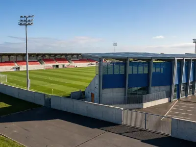 Modern Football Stadium 3D model