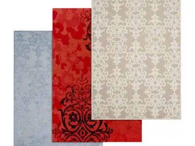 Rug Set 2272 3D model