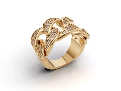 ring woman  3D print model 160