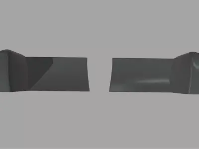 Car Mirror Toyota Yaris GR WRC 2022 Low-poly 3D model