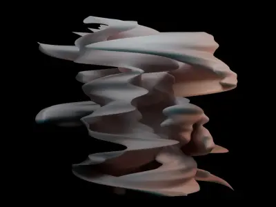 Abstract Model V14 3D model