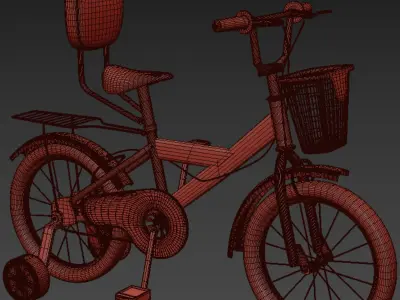 bicycle 01 3D model by foad3d