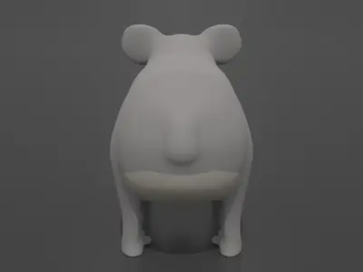 Cartoon Koala 3D model