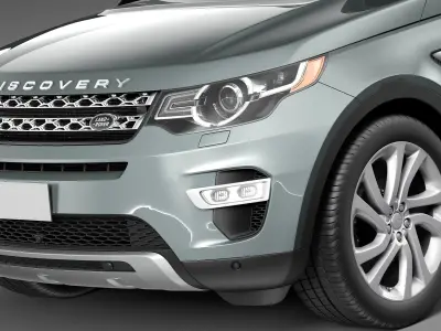 Land Rover Discovery Sport 2015 3D model