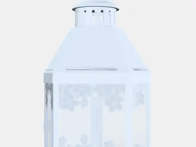 KRINGSYNT Lantern for tealight in-outdoor 3D model
