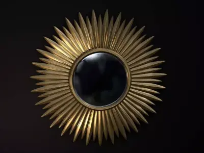 Art Deco Wall Furnishings - Pack 1 Low-poly 3D model