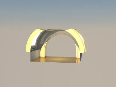 Sci Fi Tunnel 3D model