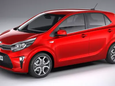 Kia Picanto 2021 3D model