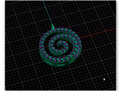 free jewelry pendant Free 3D print model purchase