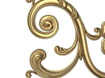  decorative pattern ready for 3D printing 3D model 153