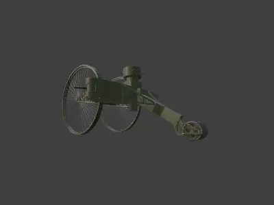 Lebedenko tank - Car tank 3D model
