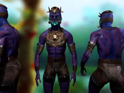 Krot GHS Low-poly 3D model