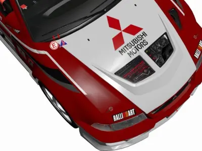 Mitsubishi EVO V 3D model
