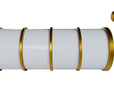 GOLD SLOT NEW 18 3D model