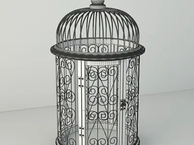 Zaida Decorative Cage by ZARA HOME 3D model