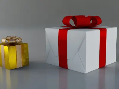 Christmas gifts Free 3D model
