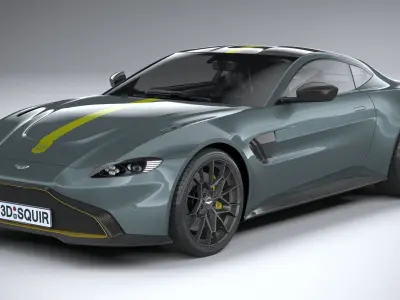 Aston Martin Vantage AMR 2020 3D model