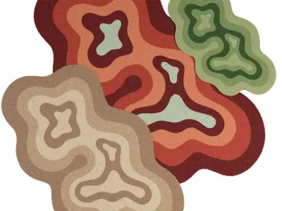 MushThe Bur Rug 3D model