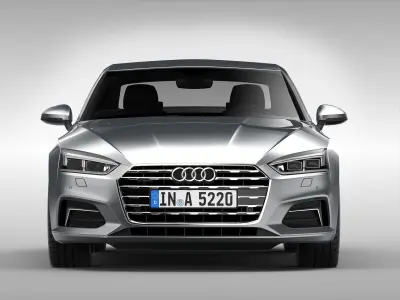 Audi A5 Coupe 2017 3D model
