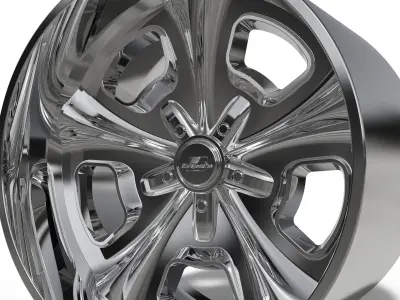 BILLET SPECIALATIES CROSSOVER WHEEL  3D print model