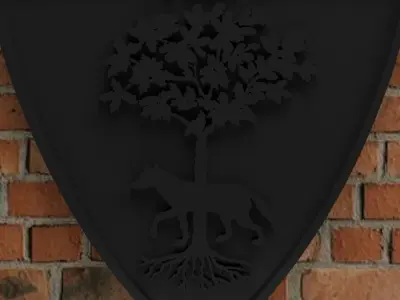 U S Lecce Logo 3D print model