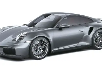 Porsche 911 Turbo S Coupe 2026 3D model