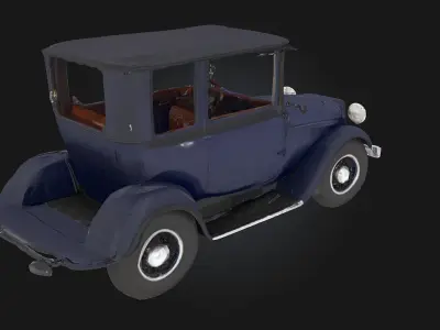 Vintage Elegance  A Timeless Symbol of Refined Style 3D model