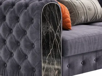 Royal Sofa by Elve Luxury 3D model