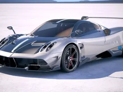 Pagani Huayra BC 2017 3D model