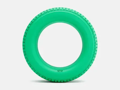 15x6 BFGoodrich Radial TA Tire 215-65-15 3D print model