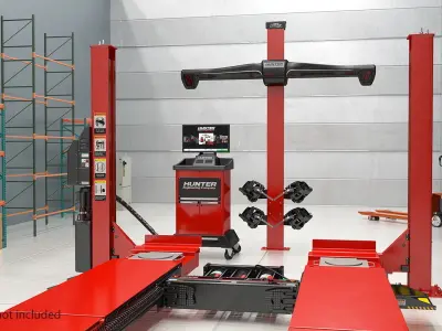 Hunter Hawkeye Elite Alignment System HE421LZ 3D model