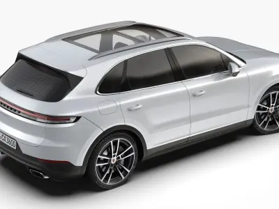 Porsche Cayenne 2024 3D model get