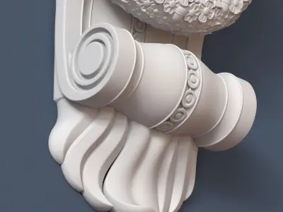 Decorative Corbel 3D model 14