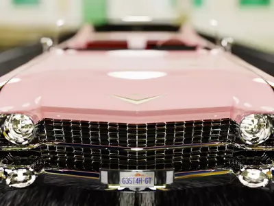 Cadillac Sedan Deville 59 - 3D Printable Model 3D print model