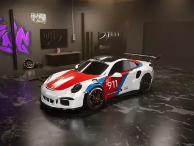 Porsche 911 3D model