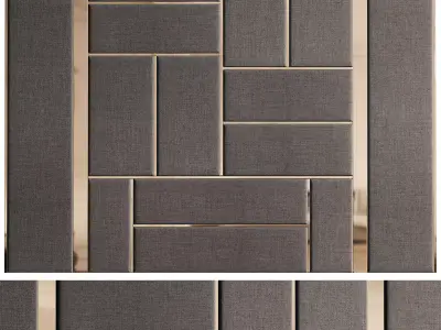 Panel 3D model 5