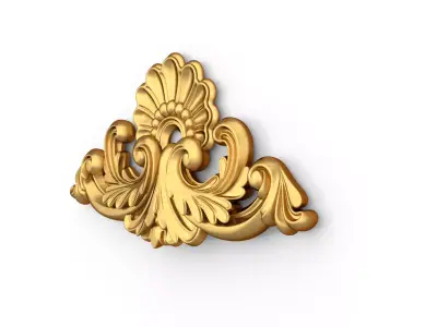 carved classic decorative ornament cnc 3d printing stl 47  3D print model
