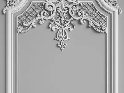 Classic Interior Walls 3D model