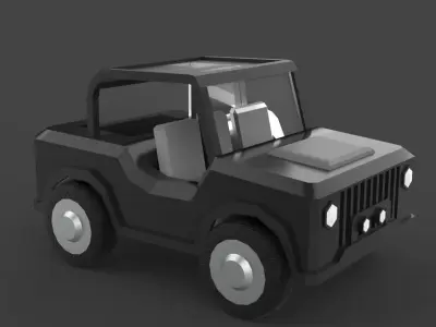 jeep car 3D model