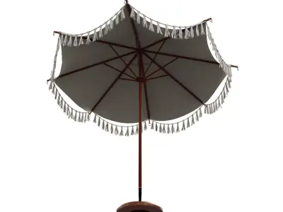Outdoor Patio Umbrella 3D model