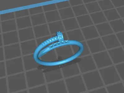 Anel Prego A1052 3D print model