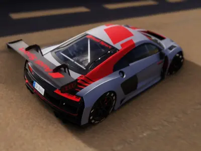 Audi R8 LMS SK Model 3D model