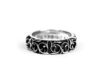 CHROME HEARTS Textures Rings  3D model