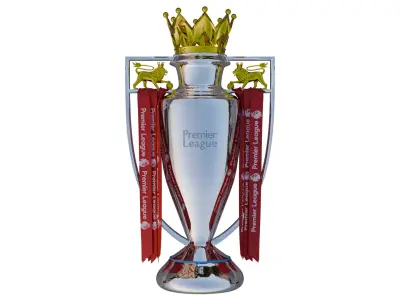 English Premier League trophy 3D Model 3D model