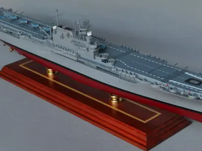 Warship 3D print model