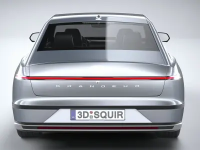 Hyundai Grandeur 2023 3D model