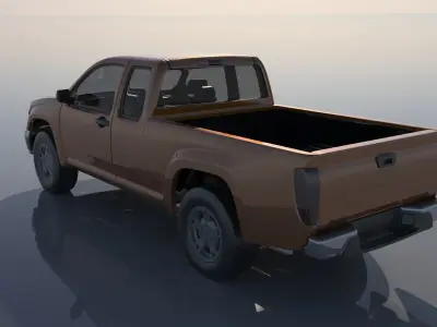 Chevrolet Colorado 2005 Extended Cab 3D print model
