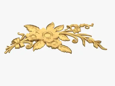 Classic decor ornament 264 3D model