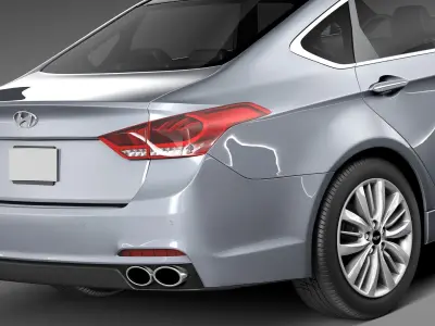 Hyundai Genesis 2015 3D model