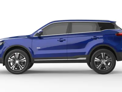 proton X70 2023 3D model